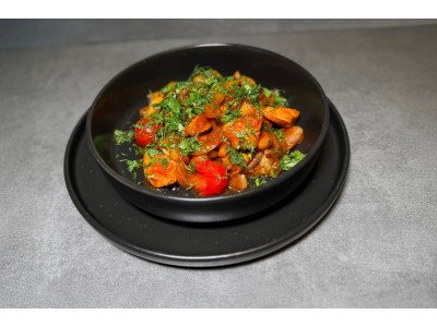 Braised chicken with vegetables Braised chicken with vegetables